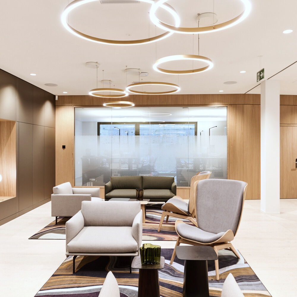 Mint Archi­tec­tu­re Pro­ject Bank Ave­ra Lounge