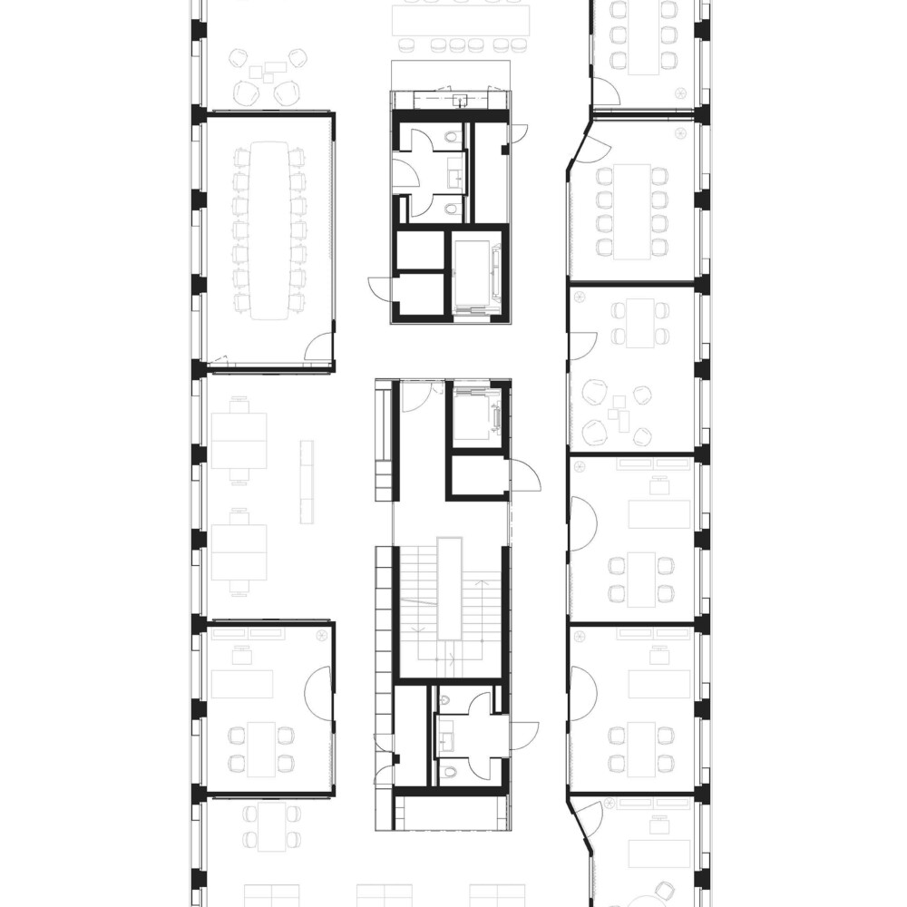 Mint Archi­tec­tu­re Pro­ject Bank Ave­ra Plan 4.obergeschoss