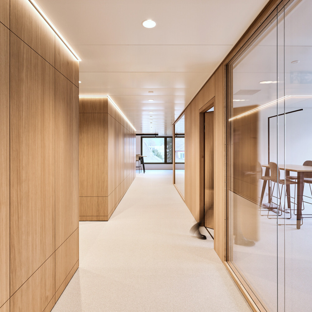 Hauptsitz I Innenarchitektur I Bank Zimmerberg I Mint Architecture