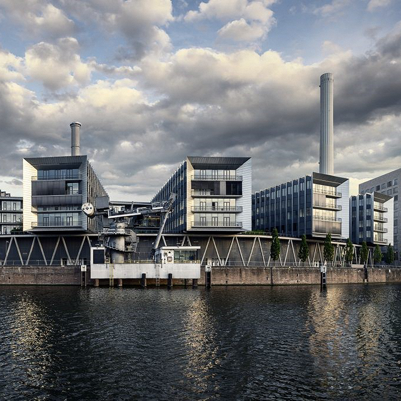 Standort Mint Architecture Frankfurt Hafen Pier
