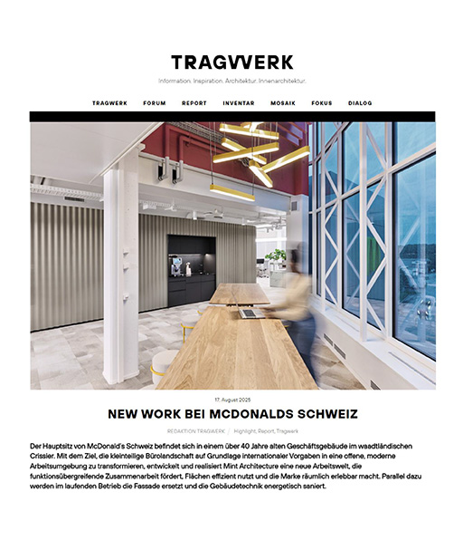 Vorschaubild Tragwerk Mint Architecture Hauptsitz Mcdonalds