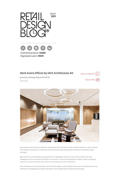 Retaildesignblog Mint Architecture Bank Avera Banking Workplace